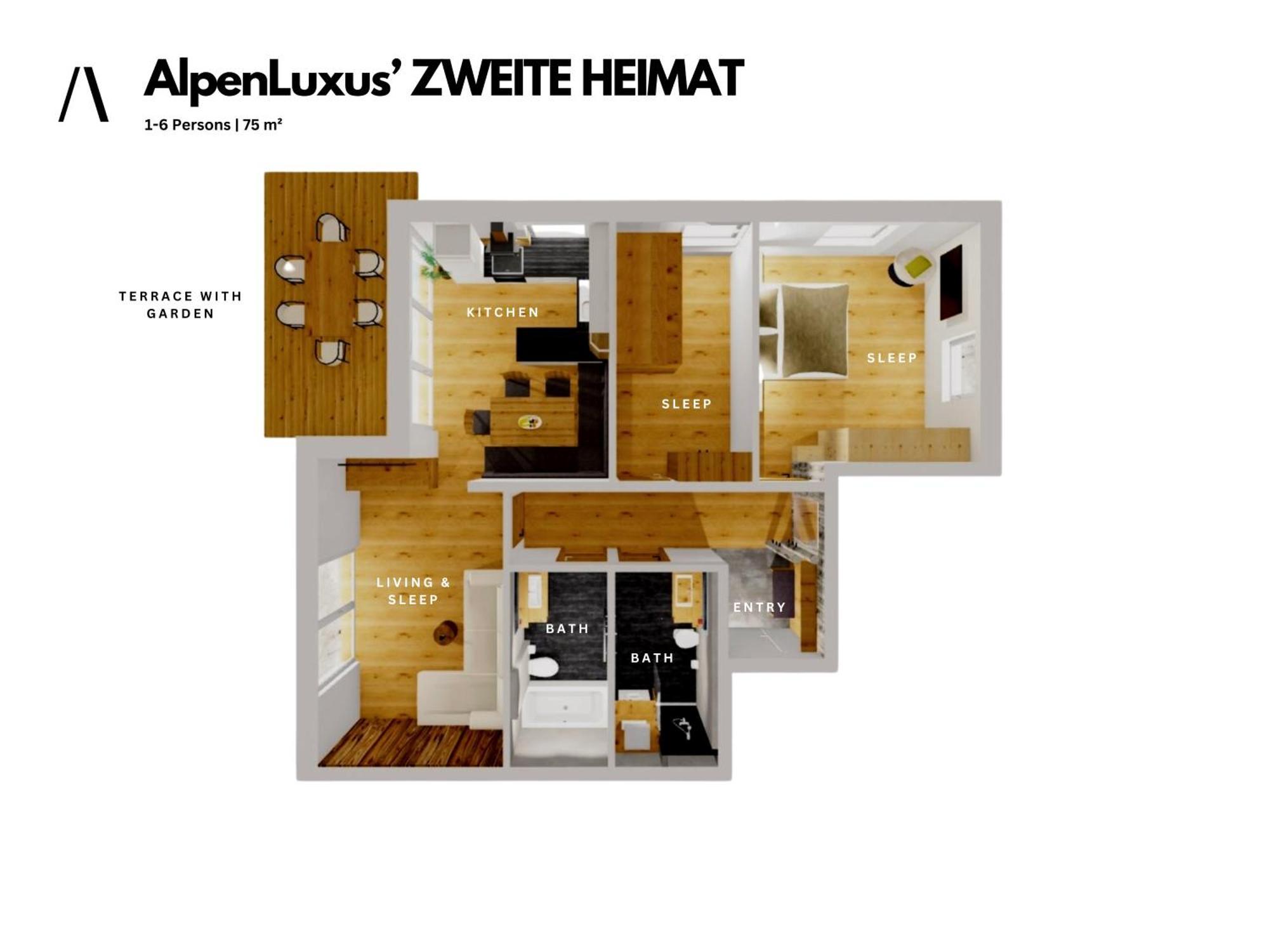 شقة Alpenluxus Presents Zweite Heimat - Garden & Underground Parking Space فغن المظهر الخارجي الصورة